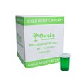 Oasis Green Prescription Vials, 20 Dram, 400 Per Case 10020-G